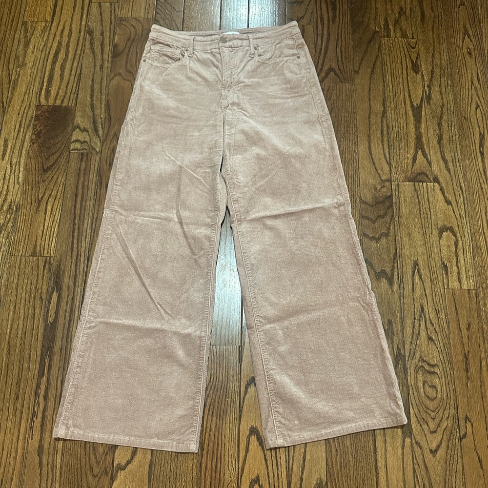 Good American brown wide leg corduroy pants- Size 10 - Picture 2 of 4